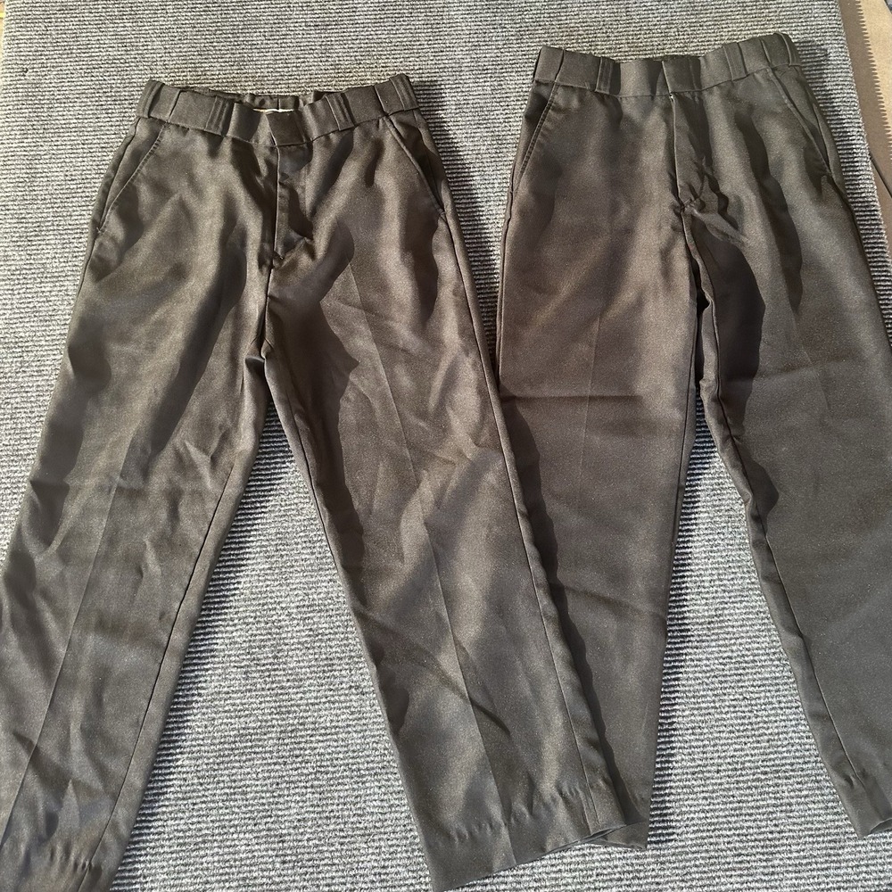 Tact Squad Black Tactical Pants Twill Polyester Size 32 lot of 2